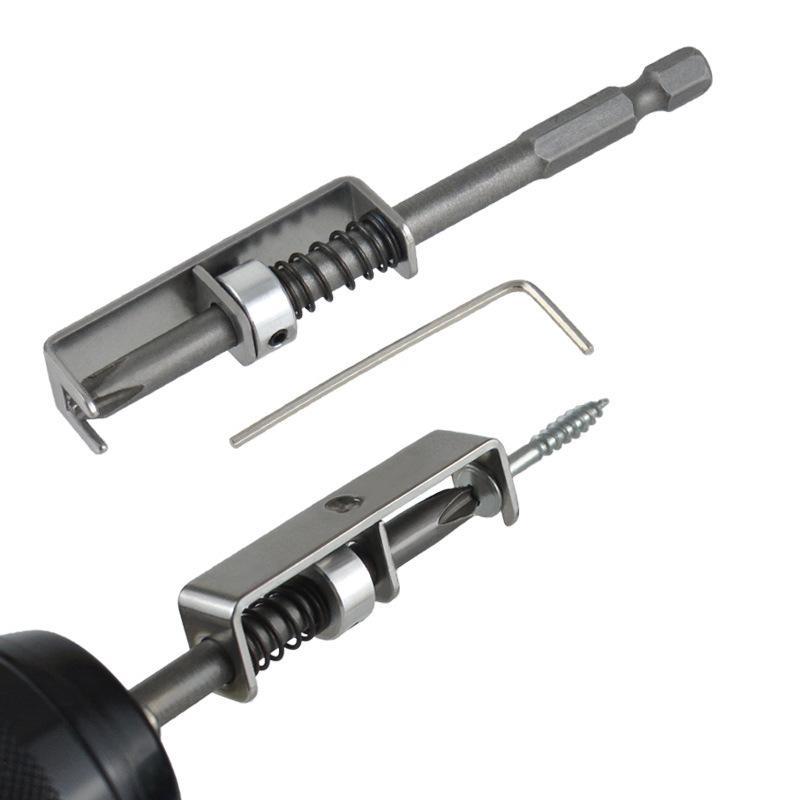Woodworking Groove - Wear-Resistant Spring Screw Support Tip Universal