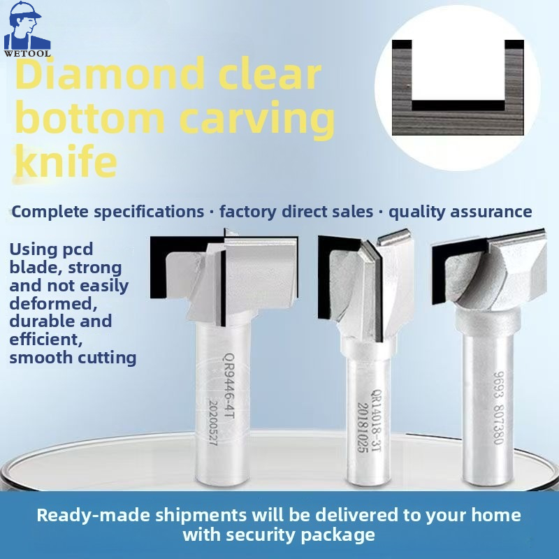 Woodworking Groove - Livter PCD Bottom Cleaning Wood Diamond