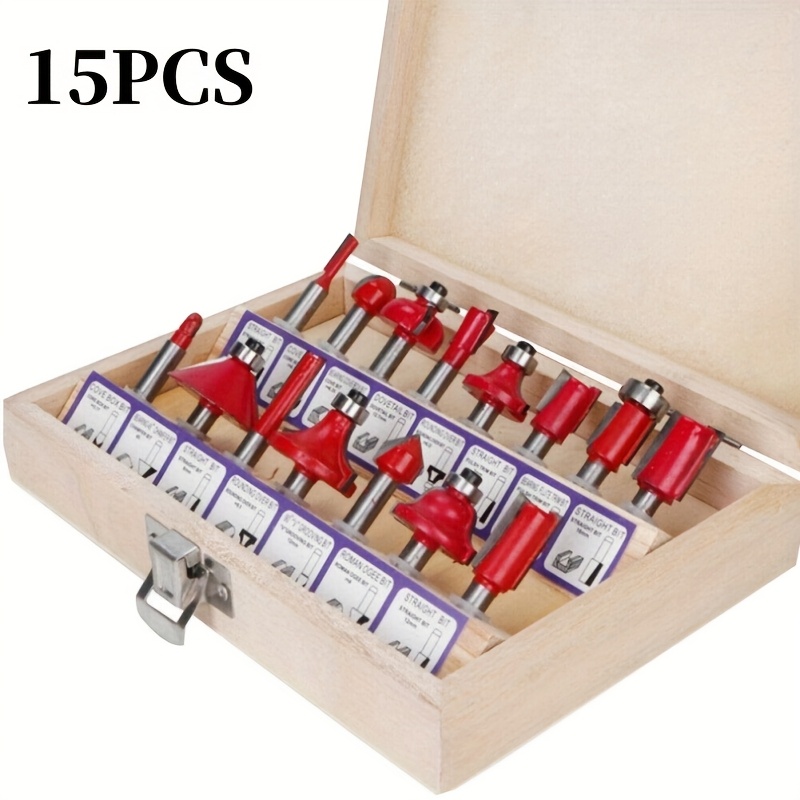 Router Bits For Woodworking - Precision Woodworking Router Bit Set -