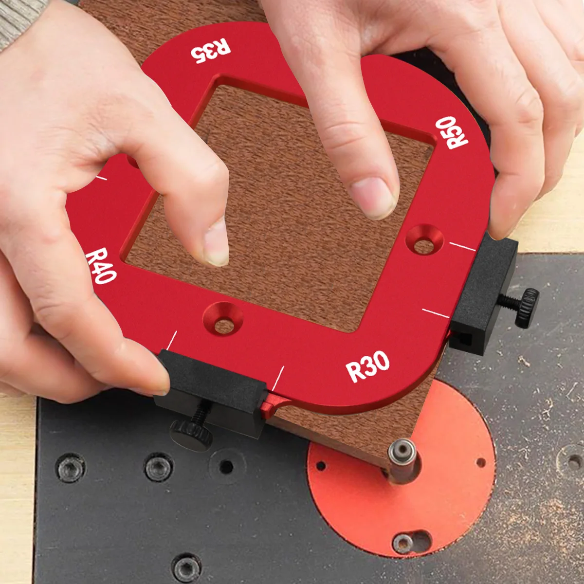Router Bits For Woodworking - 4 in 1 Arc Angle Positioning