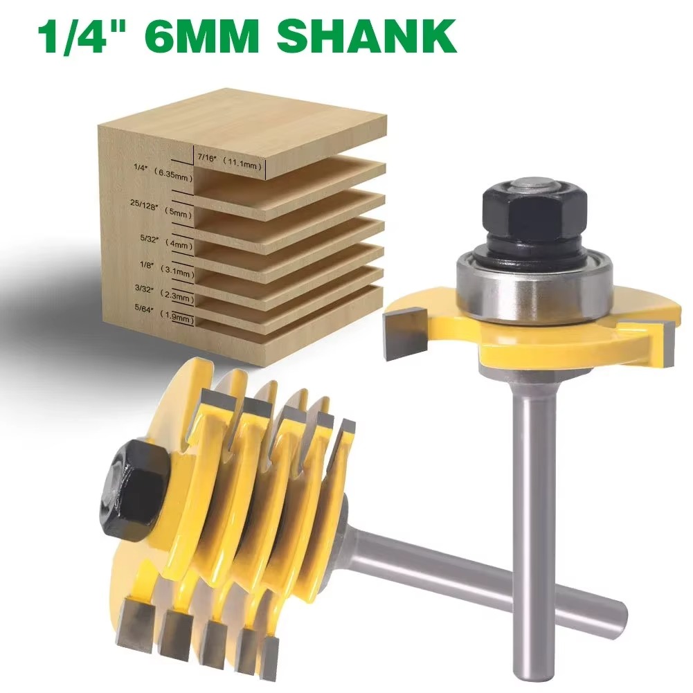 Woodworking Quote - 2 PCS/Set 1/4