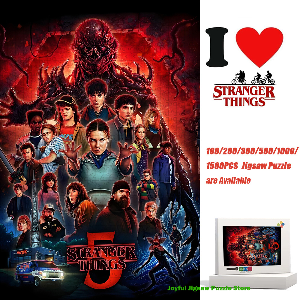Woodworking Jigsaw - Stranger Things Season 5 Jigsaw Puzzle