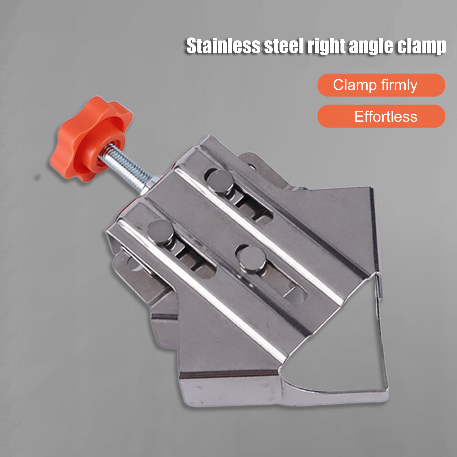 4Pcs Stainless Steel 90 Degree - огляд і ціна Woodworking Right Angle Clamp