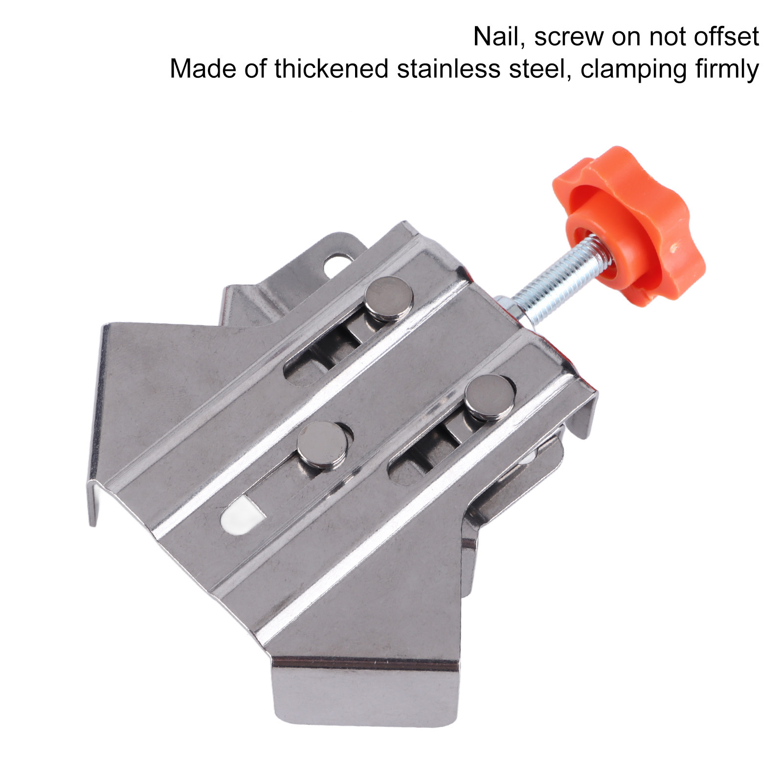 4Pcs Stainless Steel 90 Degree - огляд і ціна Woodworking Right Angle Clamp