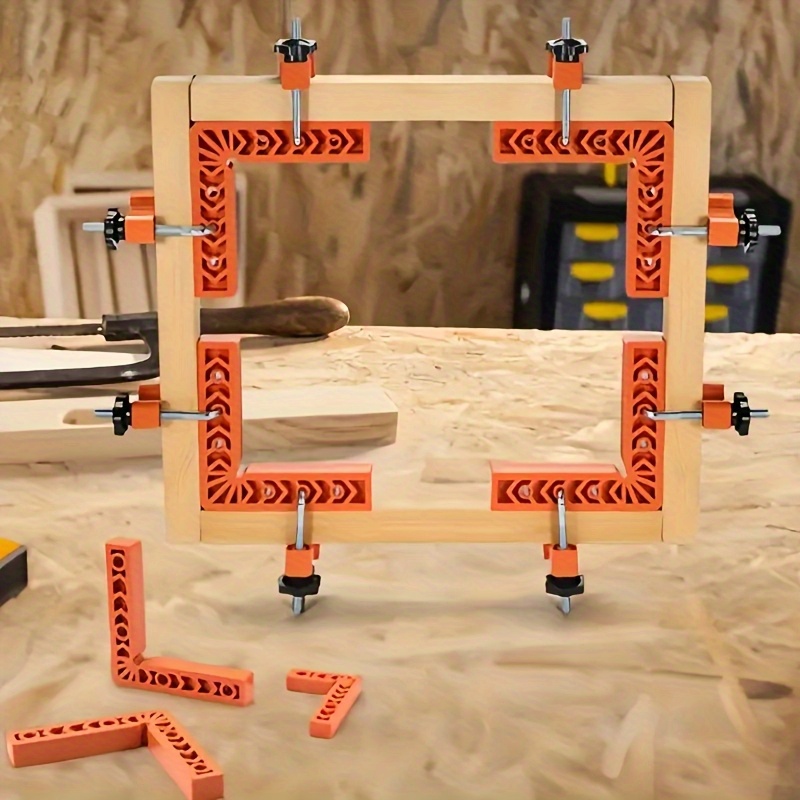 90 Degree Plastic L Fixing Cla - огляд і ціна Woodworking Right Angle Clamp