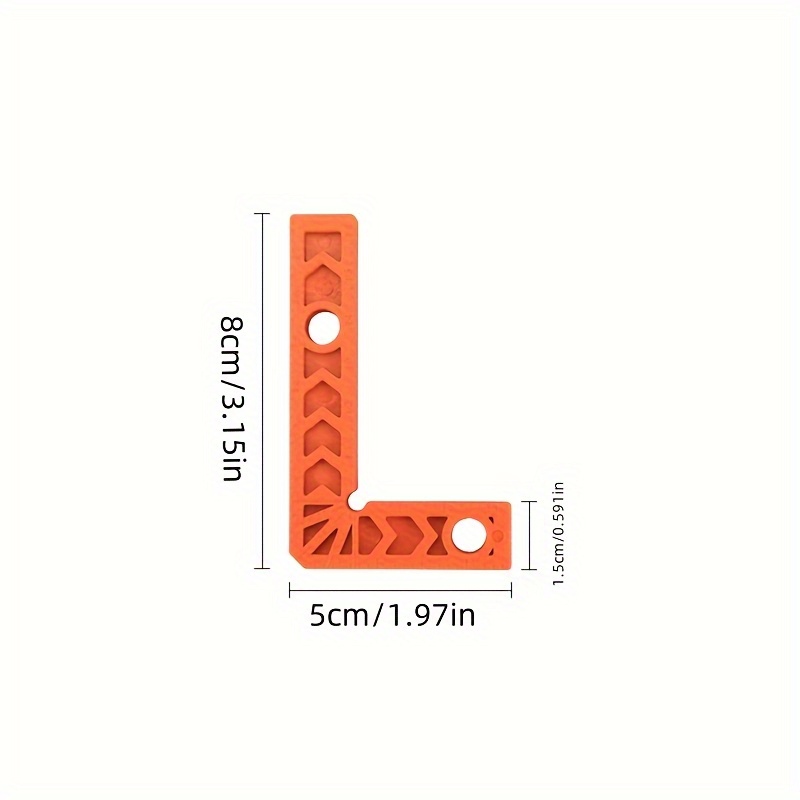 90 Degree Plastic L Fixing Cla - огляд і ціна Woodworking Right Angle Clamp