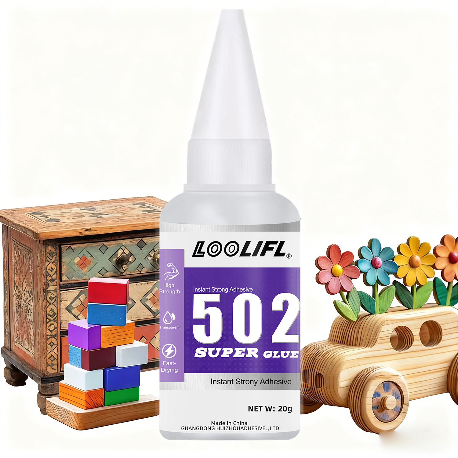 502 Super Glue Quick-drying St - огляд і ціна Wood Woodworking