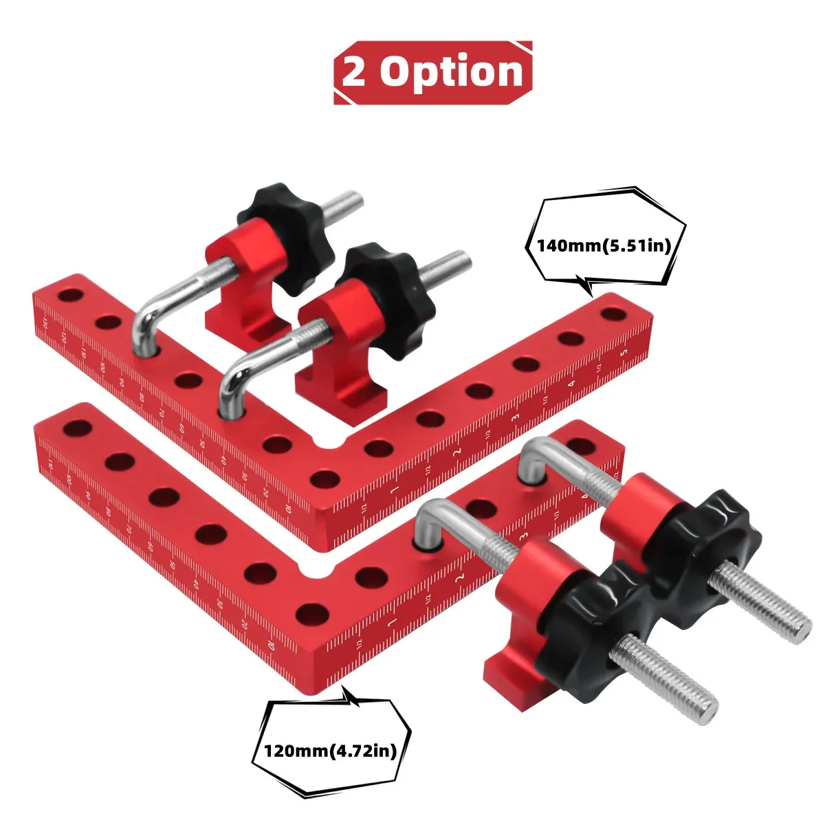 120/140mm Right Angle Fixing C - огляд і ціна Woodworking Right Angle Clamp