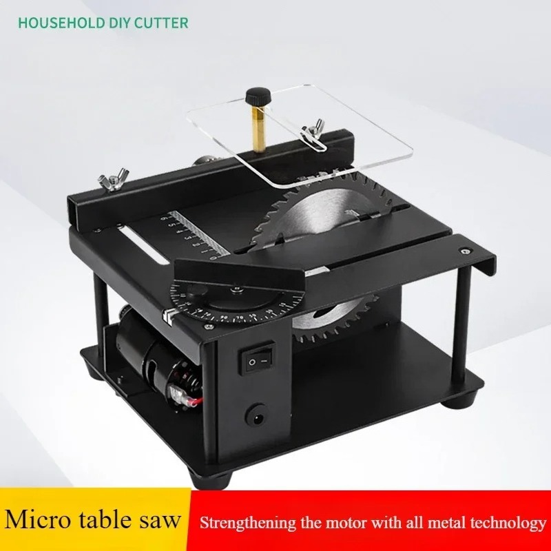 Micro Small Table Saw DIY Wood - огляд і ціна Woodworking Factory