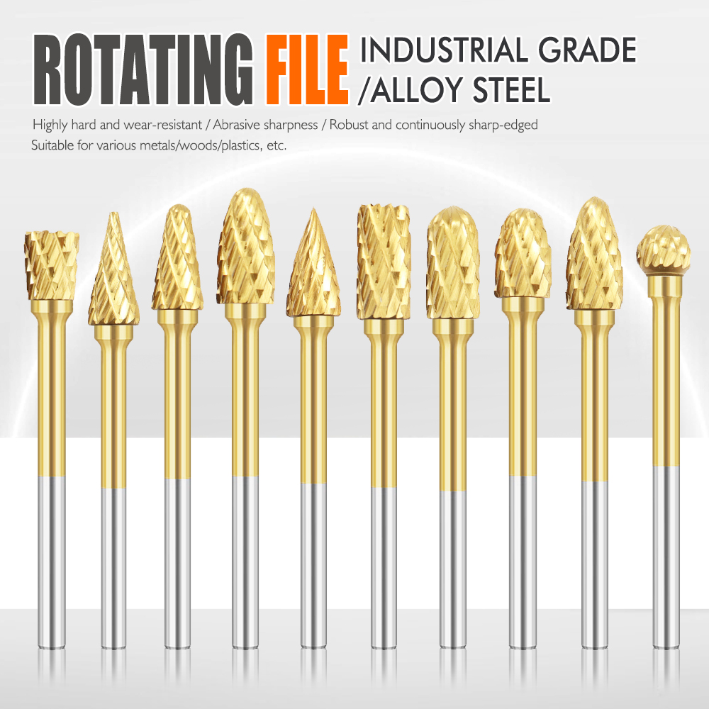 10pcs HSS Routing Router Drill - огляд і ціна Router Bits For Woodworking