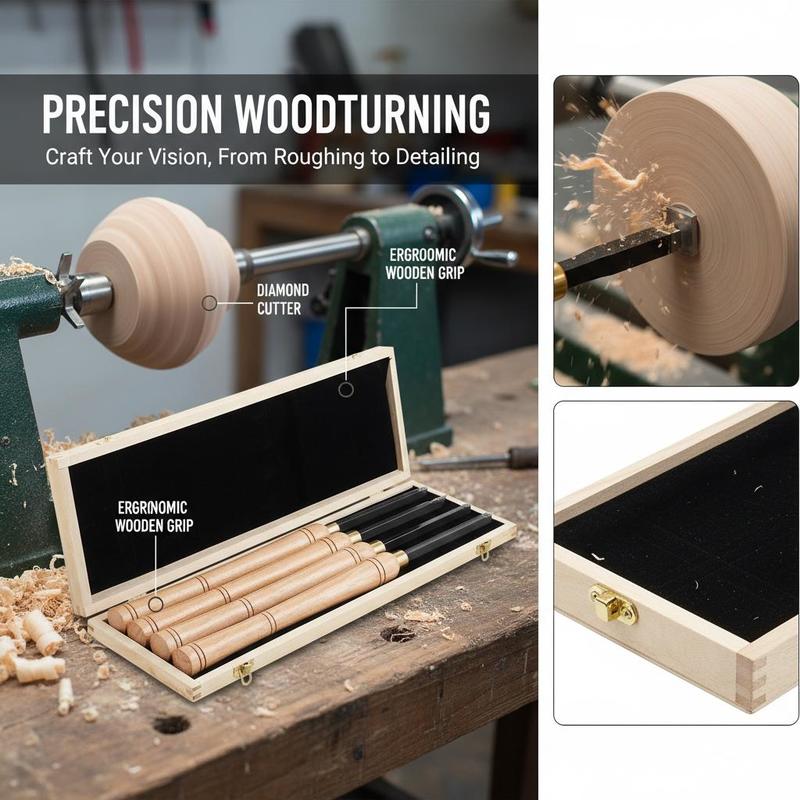 Woodworking Carving Chisel Kit - огляд і ціна Woodworking Kit