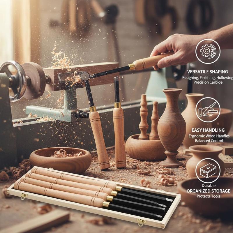 Woodworking Carving Chisel Kit - огляд і ціна Woodworking Kit