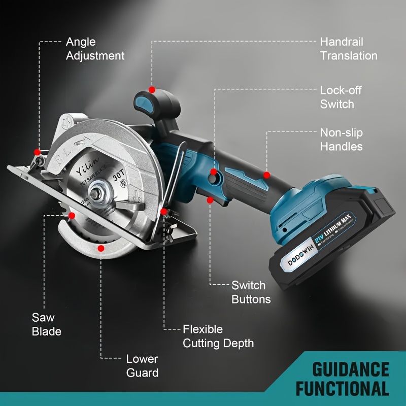 Brushless Circular Saw Kit - 2 - огляд і ціна Woodworking Kit