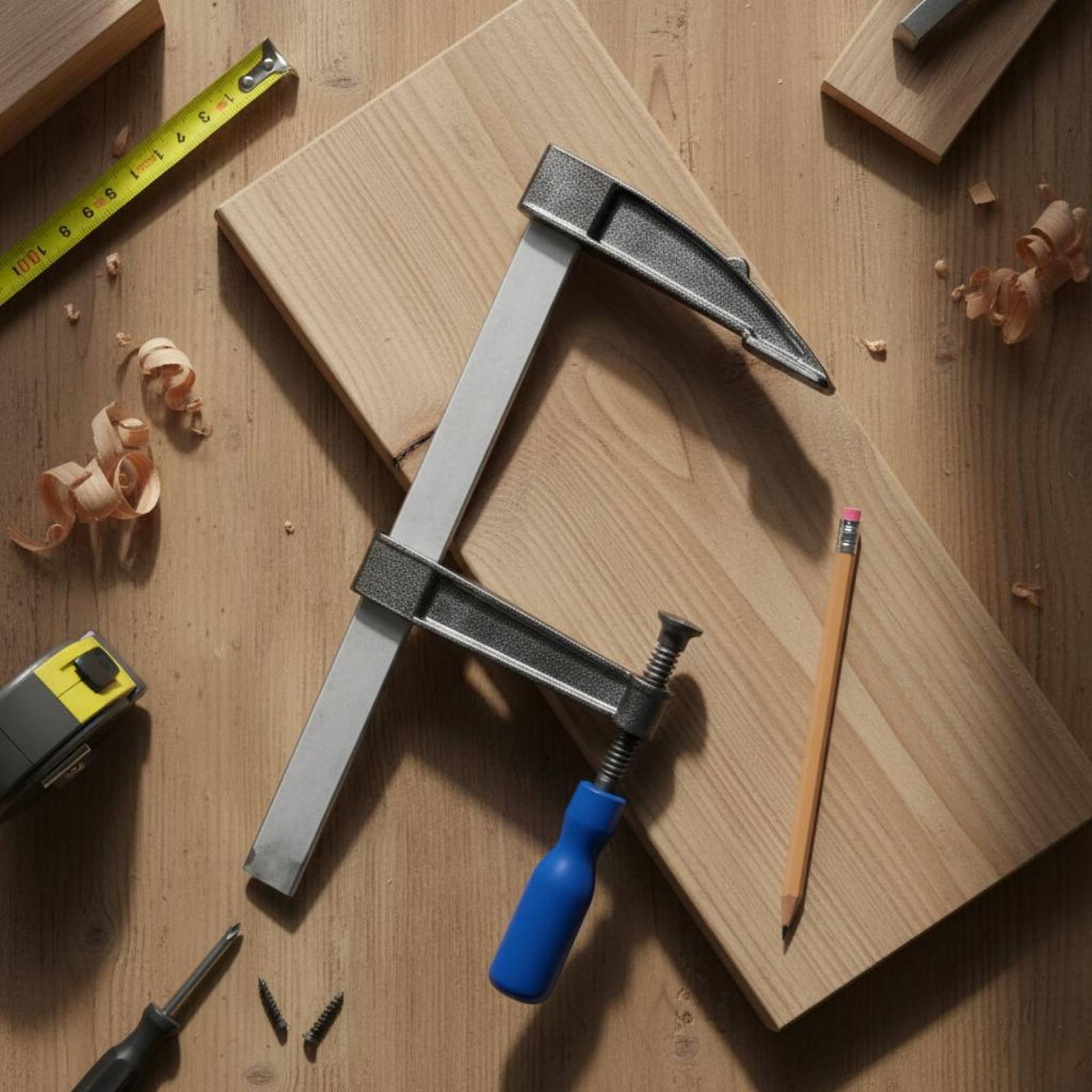 F-Clamp Effortless Adjustment  - огляд і ціна Woodworking And Carpentry