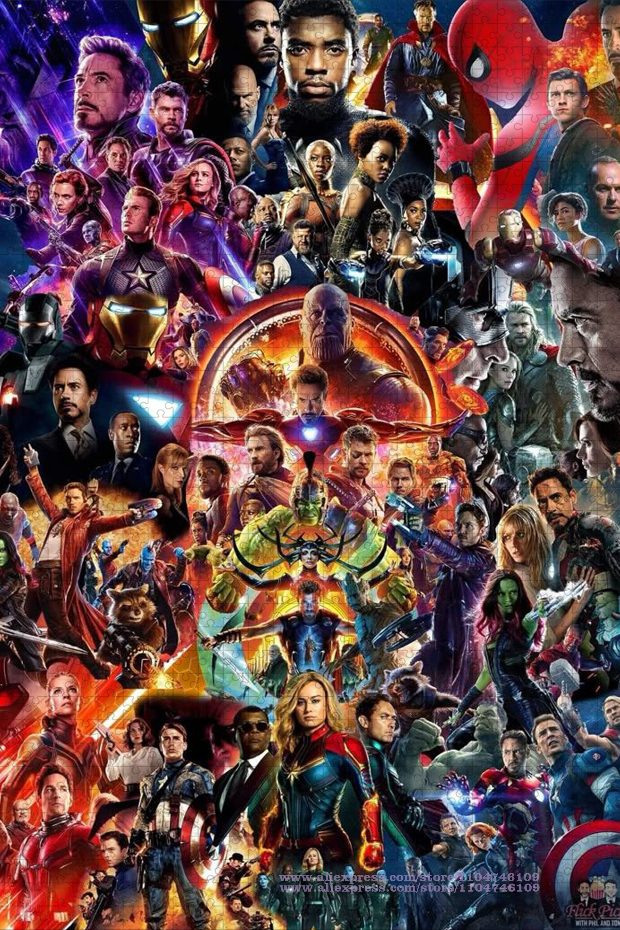 Marvel Characters Collections  - огляд і ціна Woodworking Jigsaw