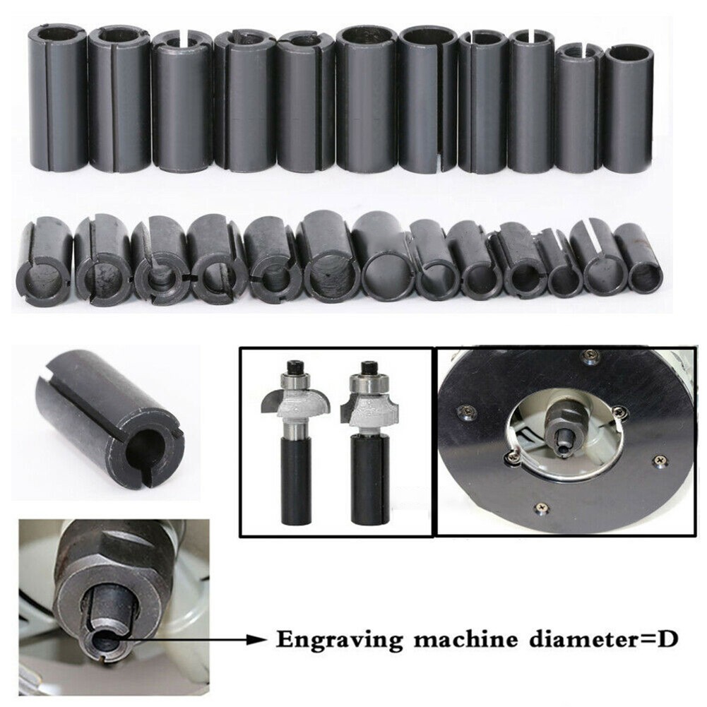 Router Bit Adapter Collet 6 6. - огляд і ціна Router Bits For Woodworking