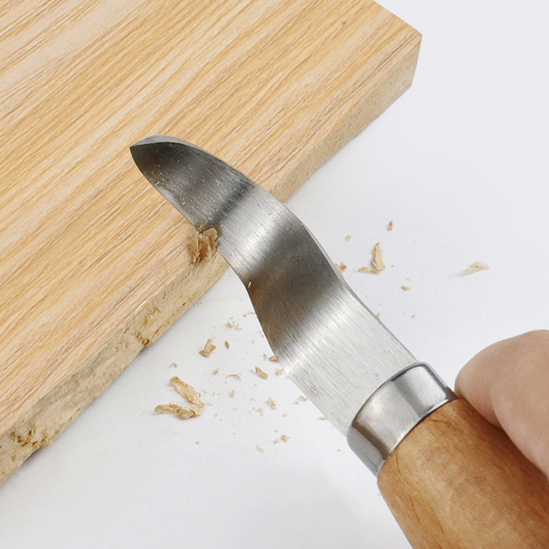 Stainless Iron Carving Knife B - огляд і ціна Woodworking Kit