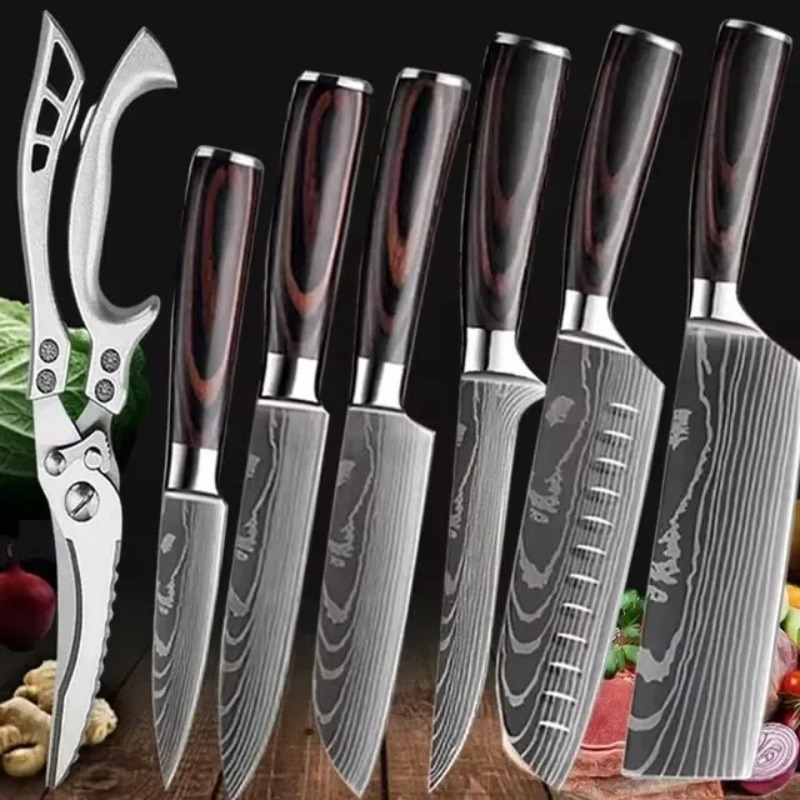 Chef Japanese Kitchen Knife 7C - огляд і ціна Drawknife Blade