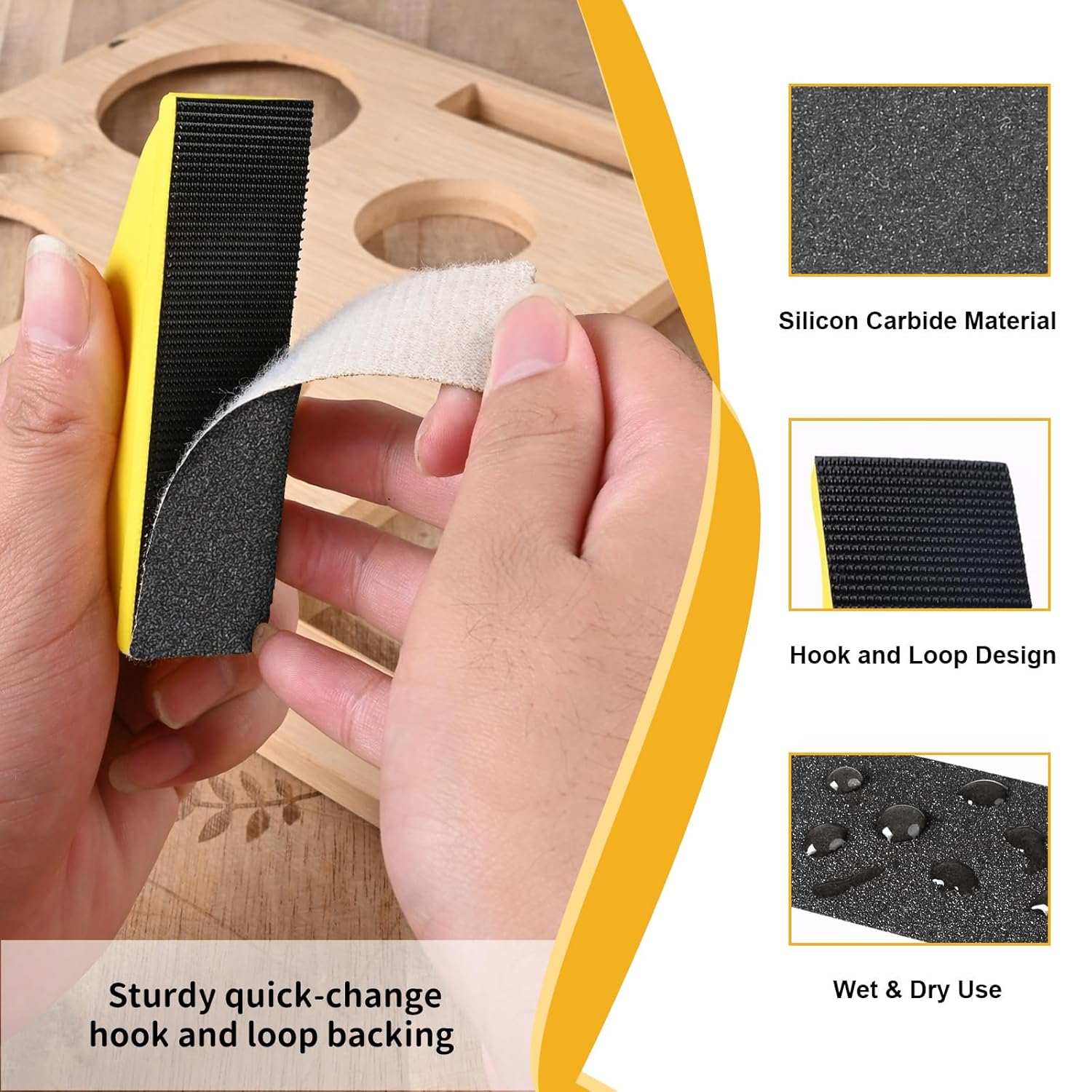 71/51PCS Micro Detail Sander P - огляд і ціна Woodworking Kit