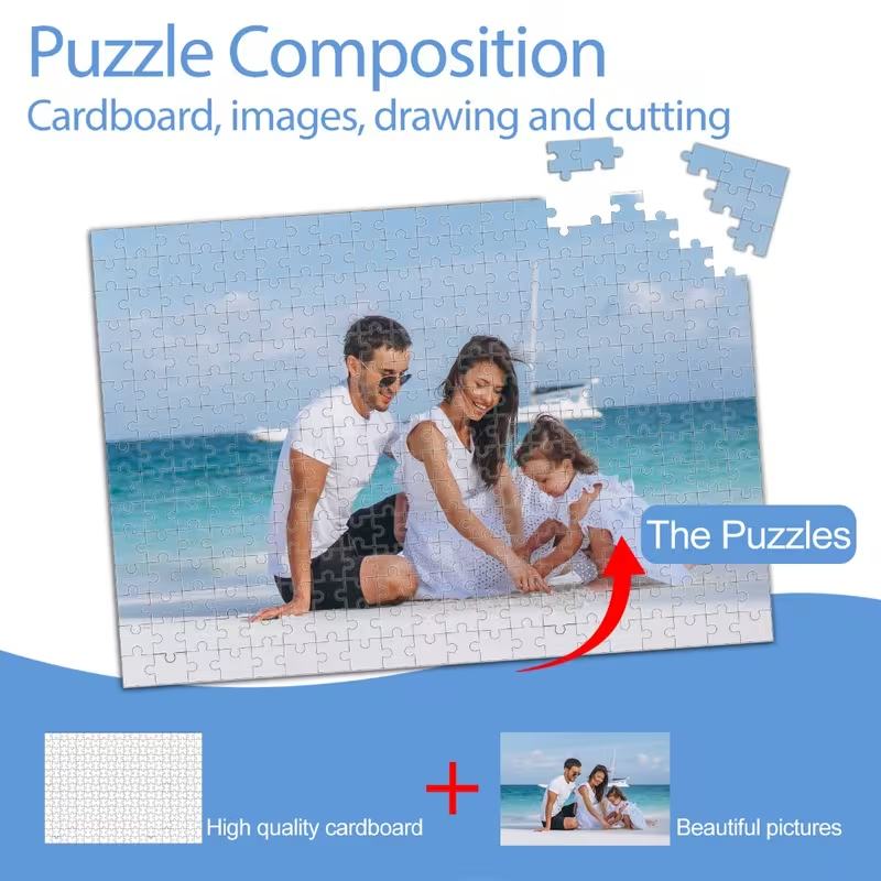 Personalized Custom Photo Puzz - огляд і ціна Woodworking Jigsaw