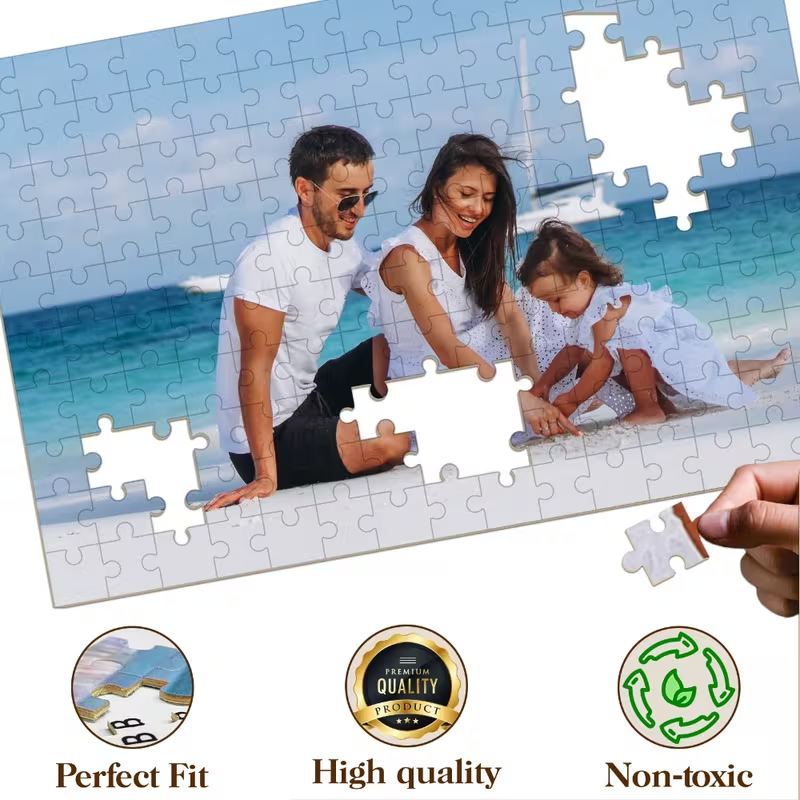 Personalized Custom Photo Puzz - огляд і ціна Woodworking Jigsaw