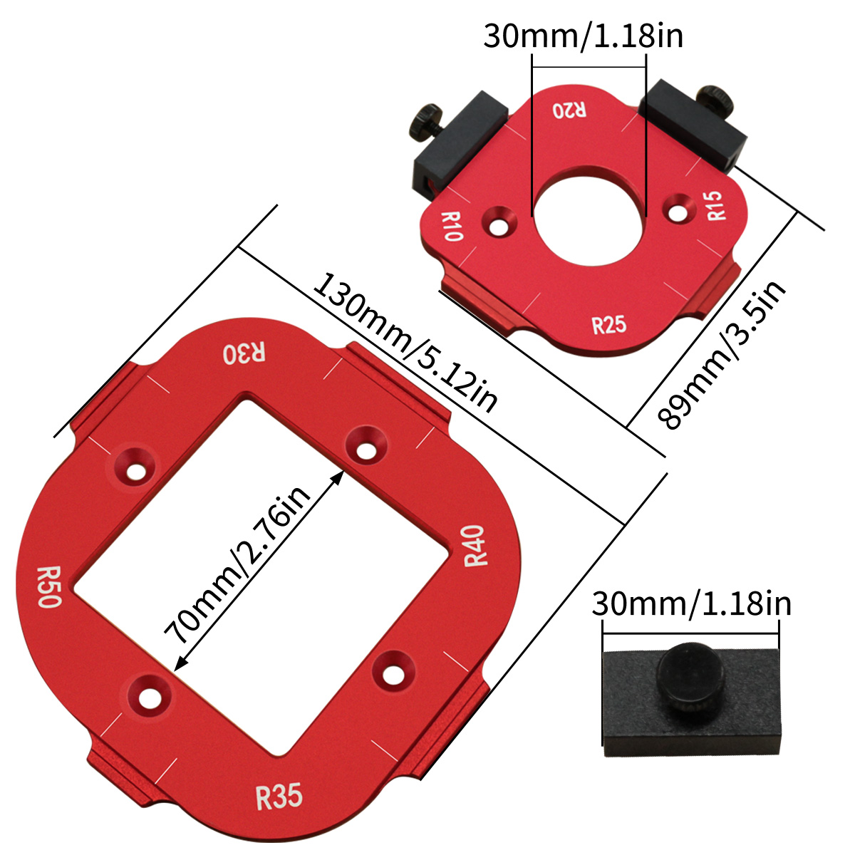 4 in 1 Arc Angle Positioning T - огляд і ціна Router Bits For Woodworking