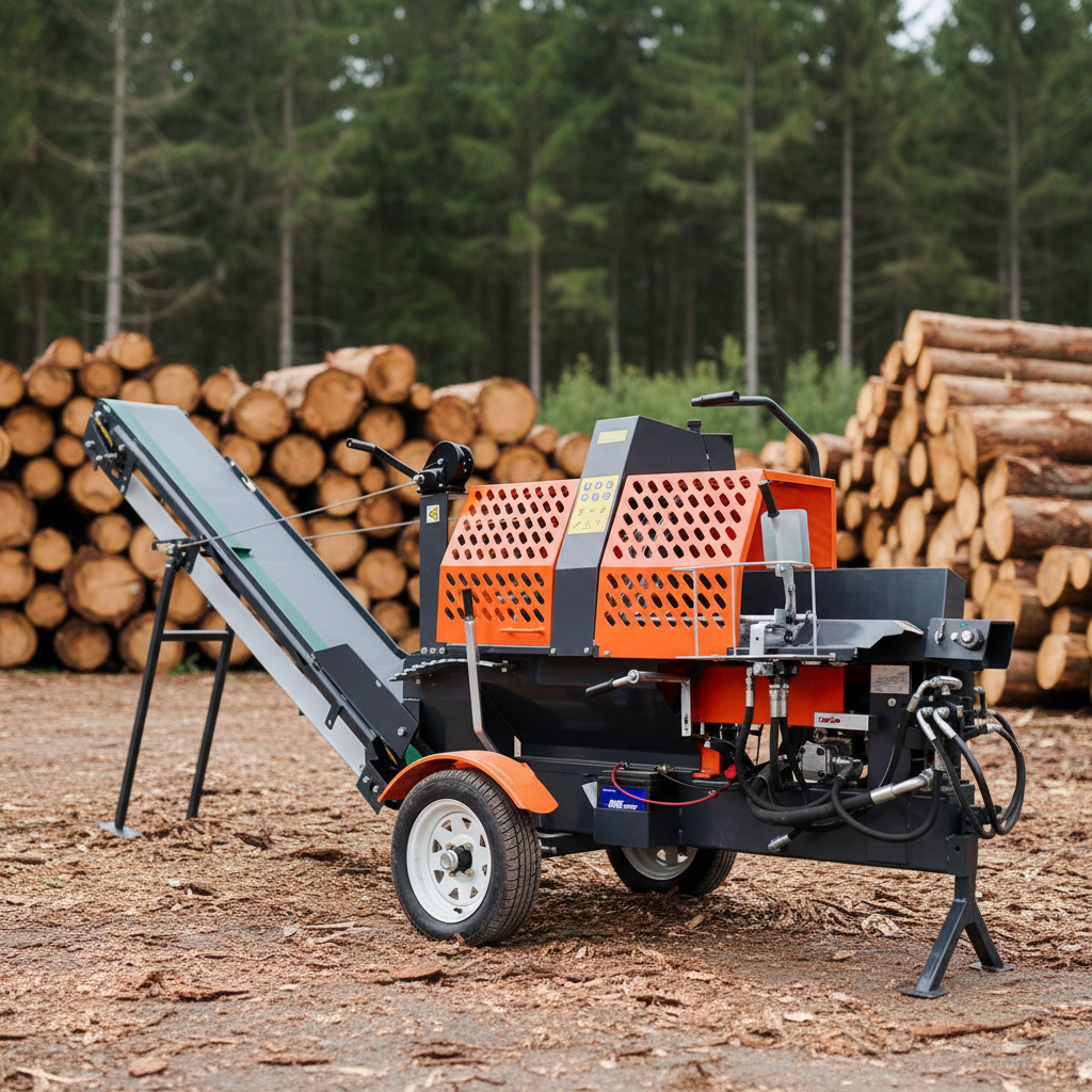 Firewood Processor Forestry Ma - огляд і ціна Wood Woodworking