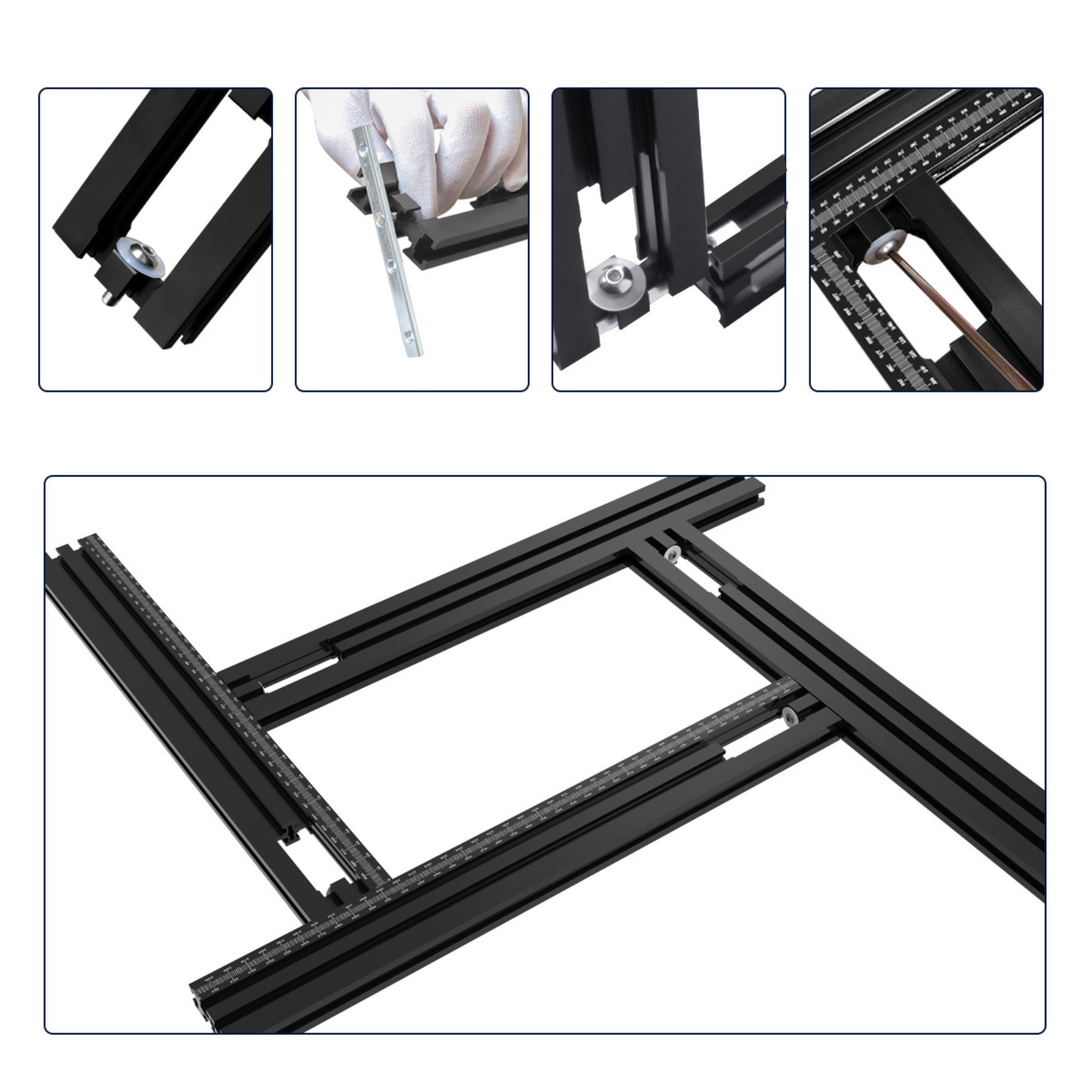 Routing Guide Tracks Metal Cut - огляд і ціна Woodworking Kit