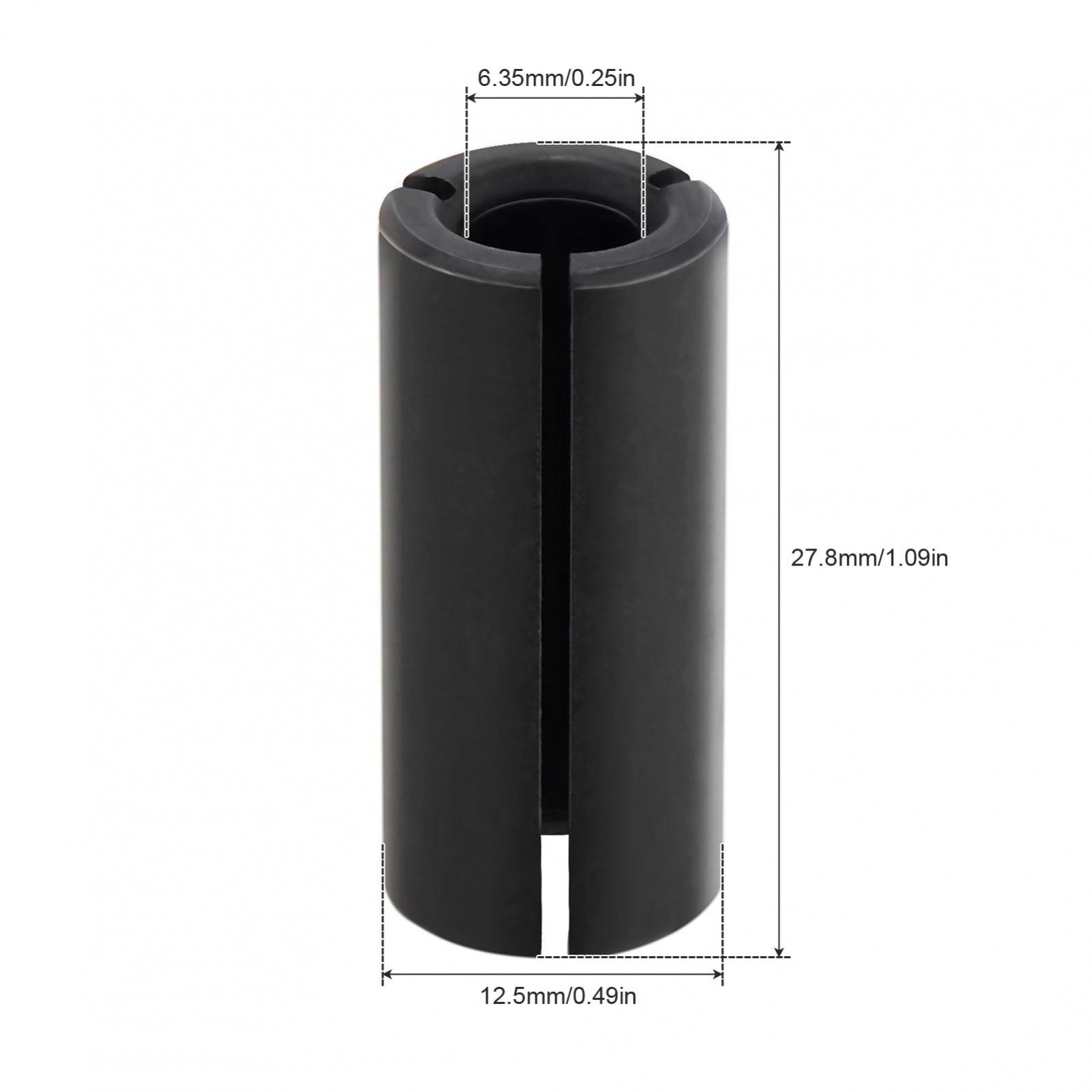 1pc 1/2 to 1/4 inch Black A3 C - огляд і ціна Router Bits For Woodworking