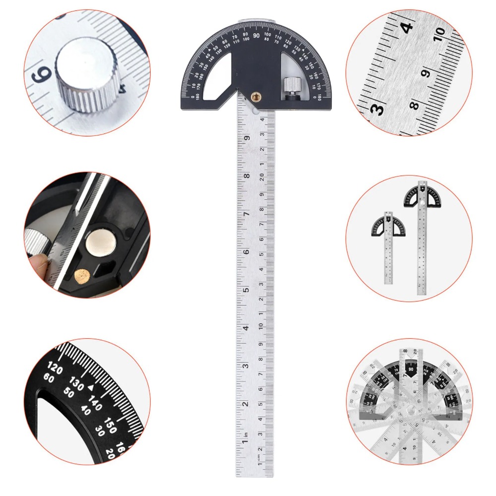 Angle Protractor Carpentry Ang - огляд і ціна Woodworking And Carpentry