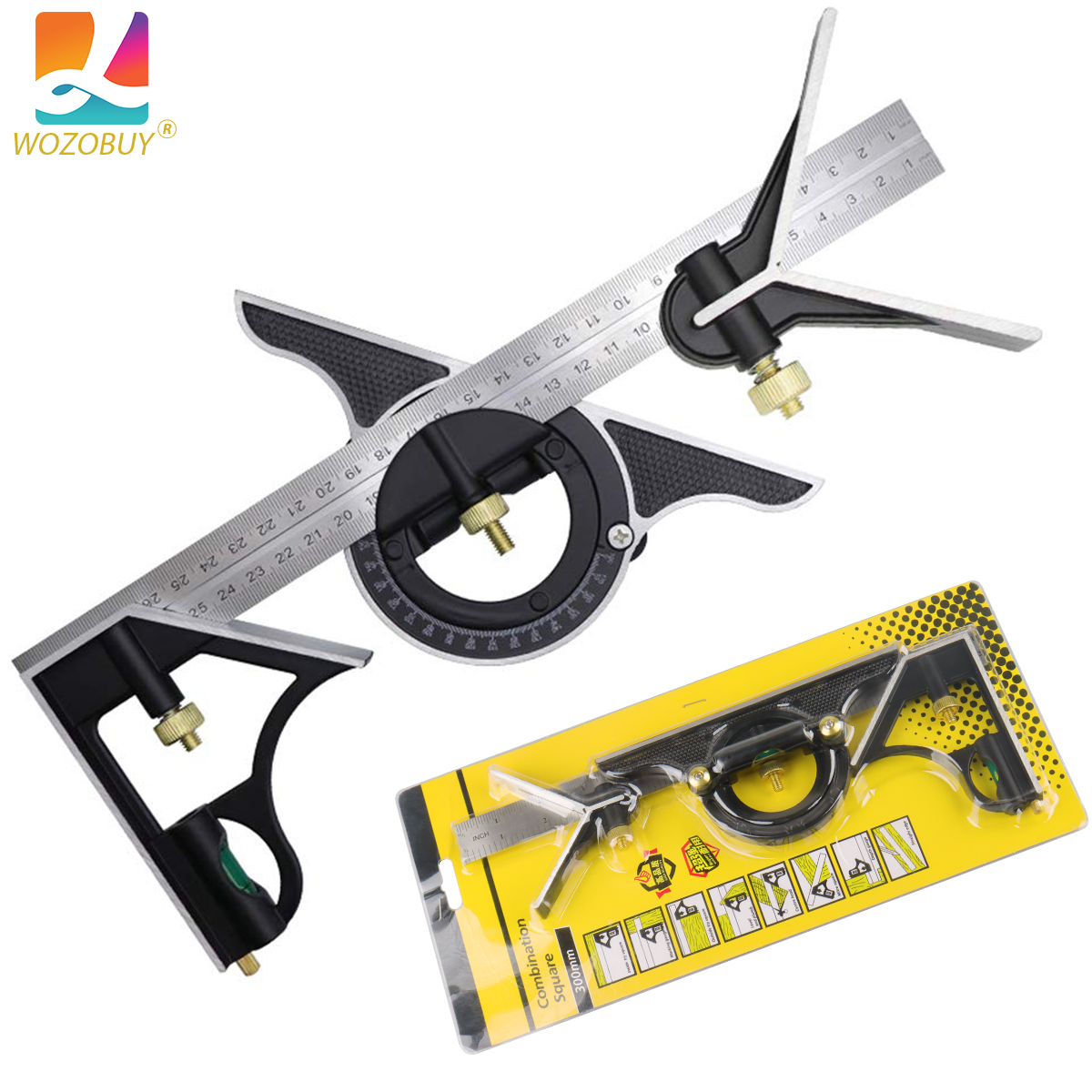 3 In 1 Combination Angle Ruler - огляд і ціна Woodworking For Engineers
