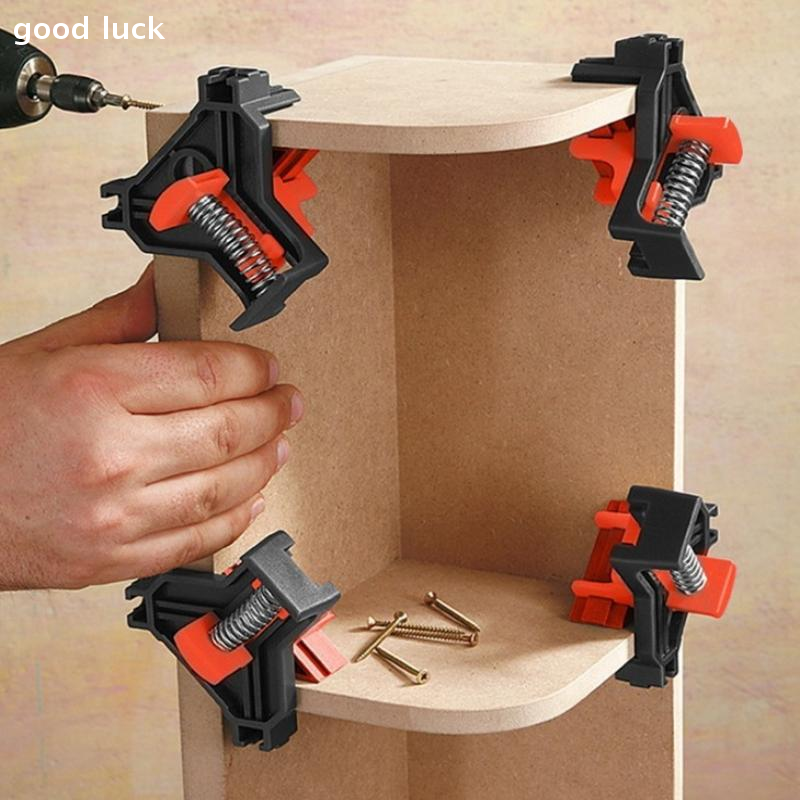 1PC 4PCS 90 Degree Corner Clam - огляд і ціна Woodworking Right Angle Clamp