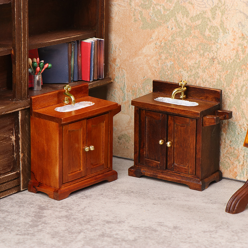 1/12 Dollhouse Simulation Wash - огляд і ціна Wood Woodworking
