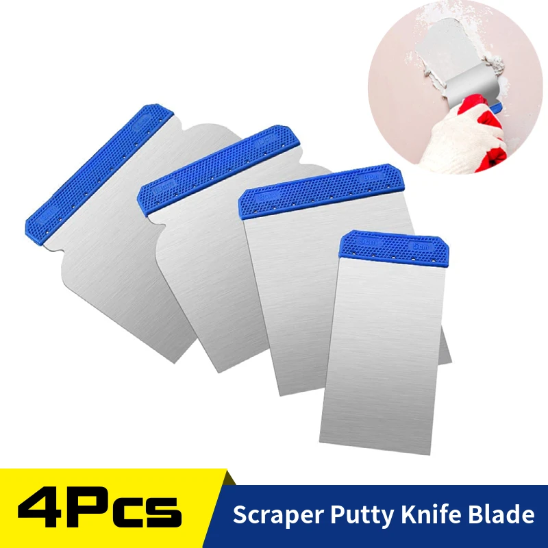 4pcs/lot Scraper Putty Knife B - огляд і ціна Drawknife Blade