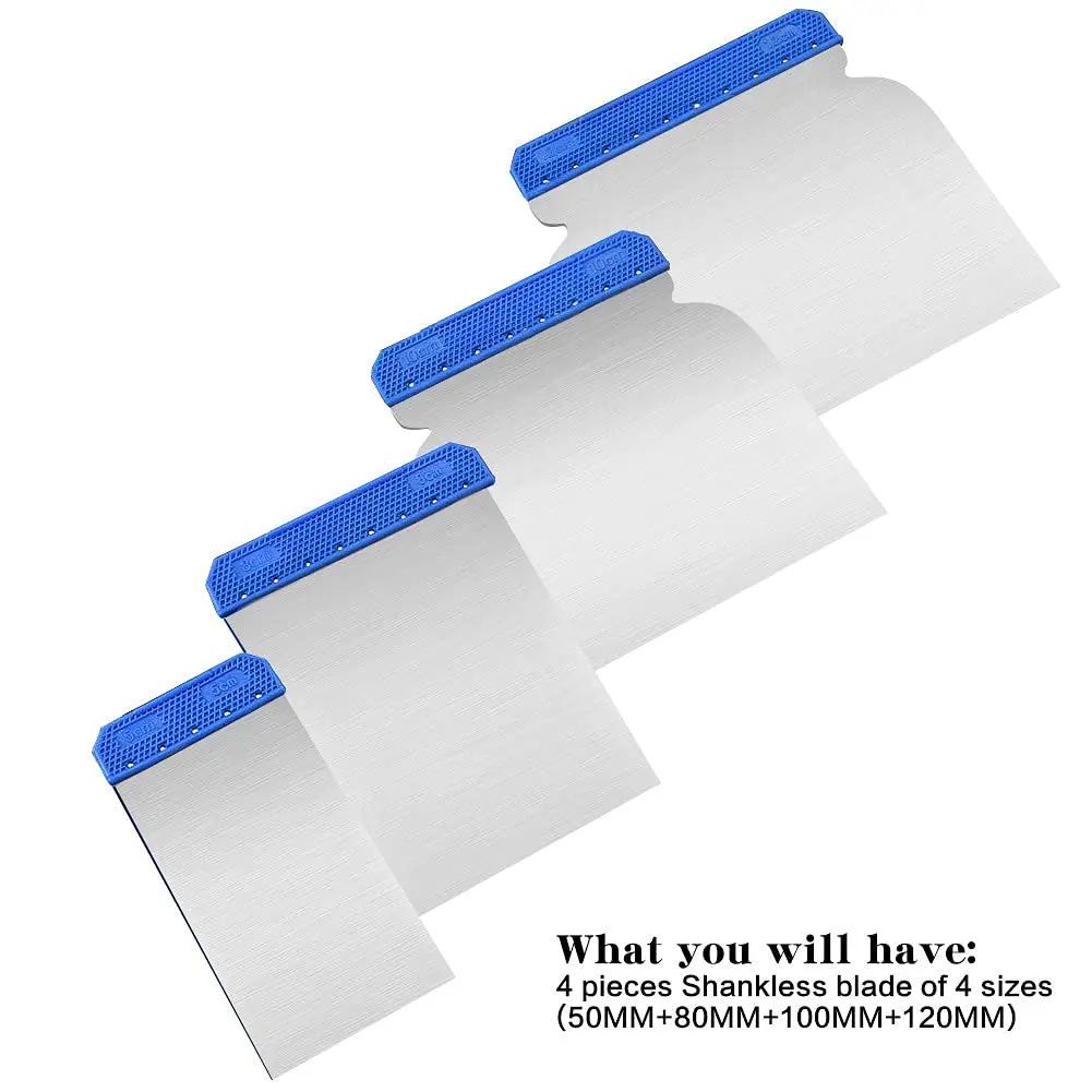 4pcs/lot Scraper Putty Knife B - огляд і ціна Drawknife Blade