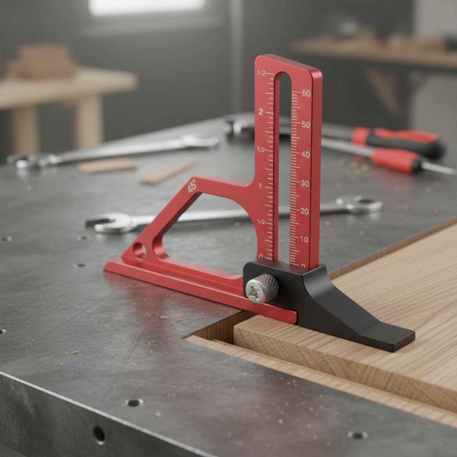 Woodworking Height Gauge Doubl - огляд і ціна Router Bits For Woodworking