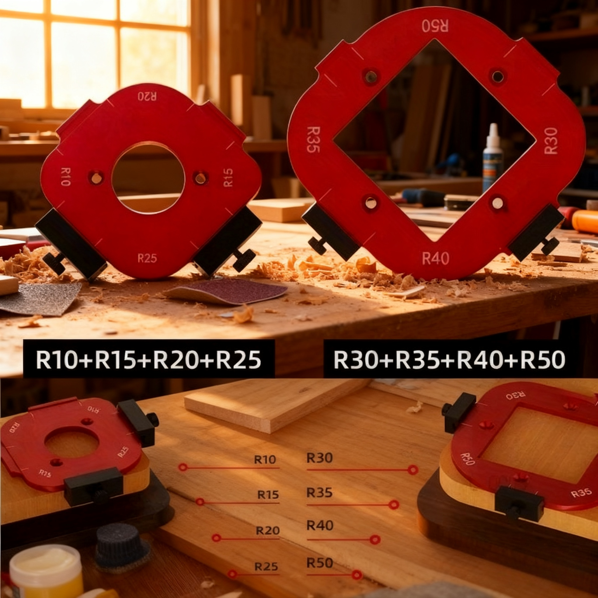 2pcs Woodworking Router Corner - огляд і ціна Router Bits For Woodworking