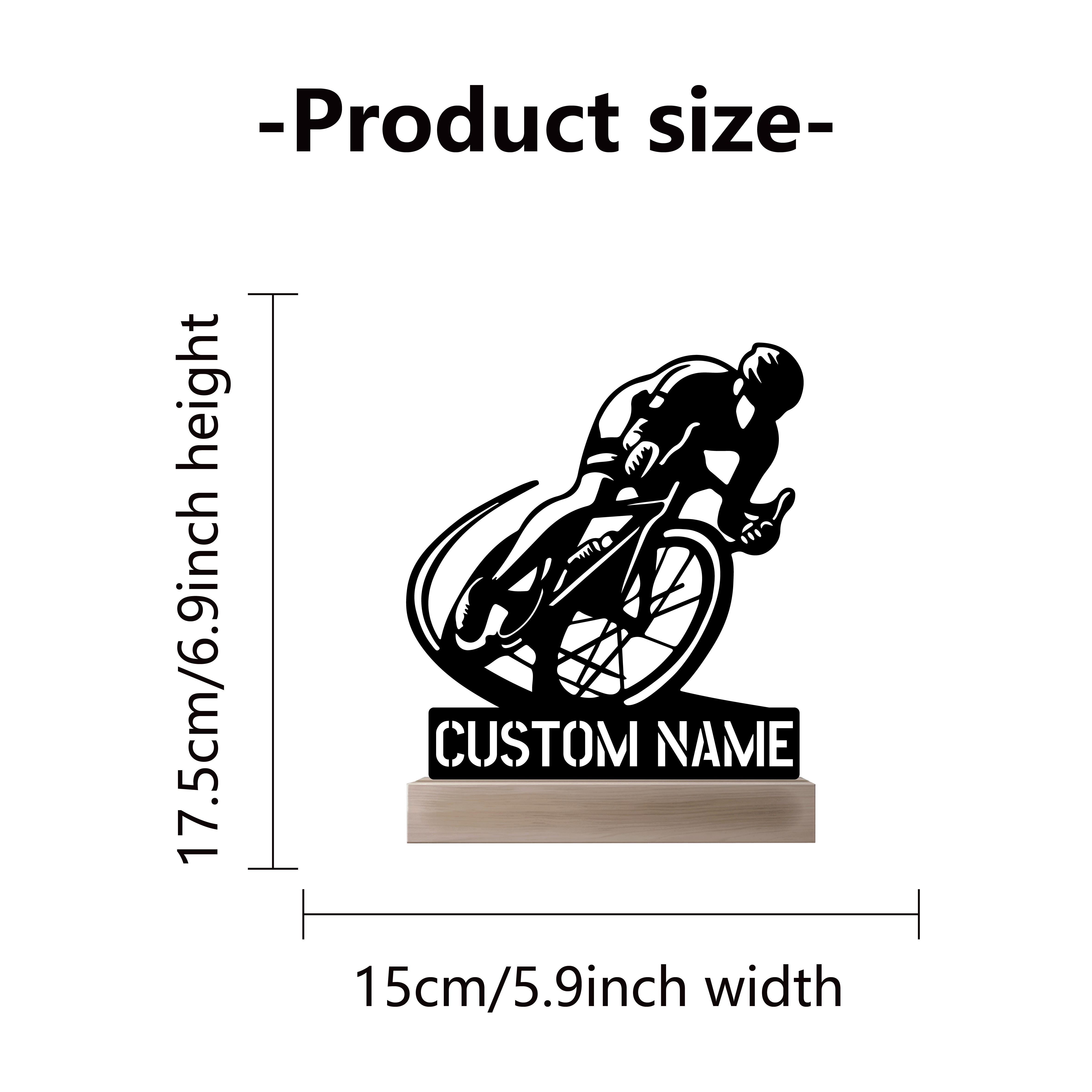 1pc Modern Diagonal bicycle Cu - огляд і ціна Wood Woodworking